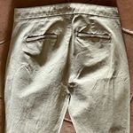 J.Crew Beige Tailored Trousers Women’s Cropped Pants 00 low Rise Photo 9