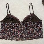 Princess Polly Brown Floral  Top Photo 3