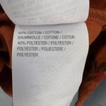 Quacker Factory  Womens Long Sleeve Shirt M Autumn Leaf Beaded Print New Photo 3