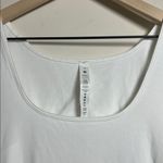 Lululemon  Pima Cotton Open-Back Midi Dress White Size 10 Photo 2