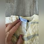 VTG POSITIVE ATTITUDE Pantsuit Set Tank Top Pattern Yellow Boho Size S M Size 10 Photo 5