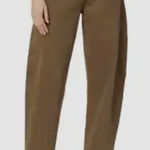 Habitual NWT Evie Barrel Leg Women's Corduroy Pants in Brown sz. 26 Photo 0