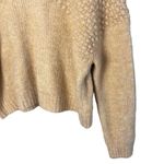 Free People  Women’s Size Medium Bradley Pullover Sweater in Camel Heather Photo 4