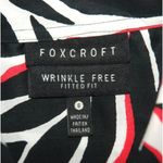 Foxcroft Wrinkle Free Fitted Fit Long Sleeve Button Up Blouse & Cami Set Size 6 Photo 8