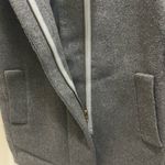 J.Crew Women's Gray mercantile coat full zip size 6 Photo 3