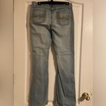 Twenty X Houston Lowest Rise Wide Leg Boot Cut Jeans 32 Western Cowgirl Denim Blue Photo 1