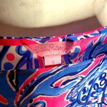 Lilly Pulitzer pink tropical print silk tank Photo 3