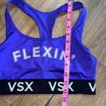 Victoria's Secret VSX Sport racer back sports bra Flexin Photo 6
