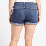 7 For All Mankind Relaxed Mid Roll Denim Shorts 24 Photo 1