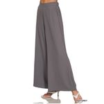 Zenana Outfitters Gray wide leg pants. Xs-S Photo 5