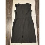 LOFT Ann Taylor Gray Sheath V Photo 5
