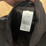 We Wore What  chocolate brown lace up leggings Photo 5