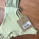 Stone Fox Swim NWT  Simone Bikini Bottom In Aloe Light Green Size XS Photo 4