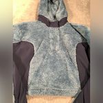 Girlfriend Collective  blue Fleece Hoodie Photo 2