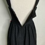 Jodi Kristopher  Black Halter Top Eyelet Lace Dress Size 3 Jr. NWT Photo 10