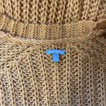 Charlotte Russe Mustard Yellow Button Oversized Knit Cardigan Photo 7