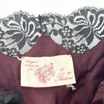 Victoria's Secret Womens Vintage 70s Whimsigoth Silk Lace Babydoll Slip Dress S Photo 3