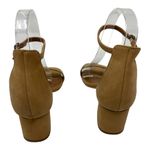 Steve Madden  Irenee Tan Suede Block Heel Sandals Size 6.5 Photo 3