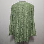 Woman Within Sage 2-Piece Lace Jacket & Tank Set Size 16W Photo 4