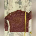 Hem & Thread Women’s Burgundy  Sweater Photo 6
