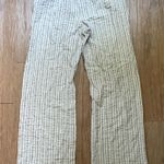 Sienna Sky Blue and White stripped linen pants with pockets  Photo 2