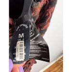 The Upside Houndstooth Farrah Catsuit Medium Jacquard Fitted Jumpsuit Cutout Brown Photo 10