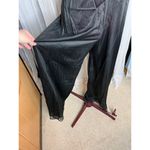 negligee playsuit black lace union made Size L Photo 6