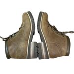 Skechers Brown Leather Lace Up Ankle Boots Photo 4