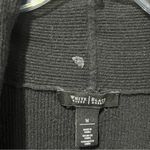 White House | Black Market open front sleeveless Sweater layering top Medium Black Photo 4