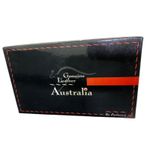 Australian‎ Genuine Leather Black & Brown Women’s Wallet Kangaroo New In Box Photo 5