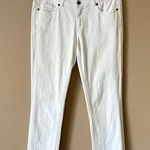 Paige | Optic White Hidden Hills Straight Leg Denim Jeans Sz 27 Photo 0