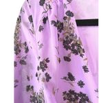 Free People Lilou Wisteria Boho Floral Bell Sleeve Floral Spring Mini Dress Photo 7