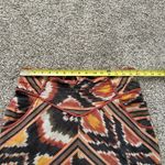 Anthropologie Staring at Stars  orange, black & cream cotton mini skirt size 10 Photo 7