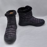 Ryka Suzy Quilted Black Camo Ankle Boots Women's Size 5.5 Pull On Casual Grunge Photo 1