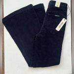 Rolla’s east coast flare wide leg corduroy pants navy blue 26 NEW Photo 5