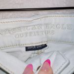 American Eagle AE Light Wash Denim Super Stretch Hi Rise Shortie Shorts Photo 2