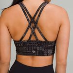 Lululemon NWOT Luxtreme Energy High-Neck Longline Bra *Medium Support,Ombre Multi Photo 1