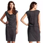 Derek Lam  For Design Nation Black & White Dress Womens S Draped Y2K Casual Mini Photo 1