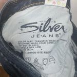 Silver Jeans Women 28 Blue Denim Flare Boot Western Glove Works Cotton Concert Photo 7