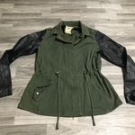 Dollhouse 🌿 Olive Green Military w/ gems Jacket Photo 0