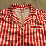 Show Me Your Mumu Red and White Peppermint Stripe Holiday PJs Womens Medium Photo 6