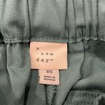 A New Day High Rise Teal Paper Bag Shorts XS Photo 2