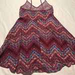 Joe Boxer Women’s Tribal Print Spaghetti Strap Baby Doll Dress Size L Photo 4