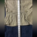 BCBG MAXAZRIA Womenâs Denim Military Style Jacketâ Patches Size Small Photo 10