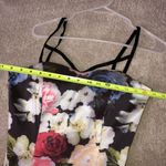 City Triangles Floral Taffeta Mermaid Prom Gown Dress with Strappy Bodice Size 11 Photo 1