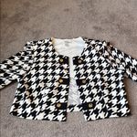 Dress Barn  Black/White Blazer SIZE 16 🎟️ Photo 1