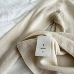 Henne Wool Sweater Cream Crewneck Pullover Women’s Size 6 Size M Photo 3