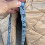 Quilted Puffer Pants Beige Small Photo 5