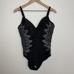 MiracleSuit  Temptation Underwire One-Piece Swimsuit Size 12 Womens Black Photo 3