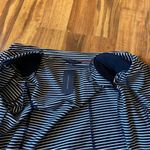 Tommy Hilfiger Navy Striped Military Blazer Photo 10